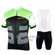 Nalini Ropa Ciclismo Culotte Corto 2019 Men Mangas Cortas Verde Negro