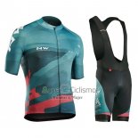 Northwave Ropa Ciclismo Culotte Corto 2018 Hombre Mangas Cortas Verde Rosa