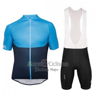 Poc Essential XC Ropa Ciclismo Culotte Corto 2018 Hombre Mangas Cortas Azul y Negro