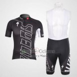 Specialized Ropa Ciclismo Culotte Corto 2012 Hombre Mangas Cortas Blanco y Negro(1)