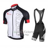 Specialized Ropa Ciclismo Culotte Corto 2015 Hombre Mangas Cortas Negro y Blanco