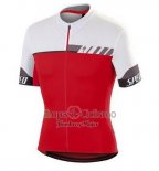 Specialized Ropa Ciclismo Culotte Corto 2016 Hombre Mangas Cortas Blanco y Profundo Rojo