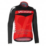 Specialized Ropa Ciclismo Culotte Largo 2016 Hombre Mangas Largas Ml Negro y Rojo