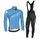 Specialized Ropa Ciclismo Culotte Largo 2016 Hombre Mangas Largas Negro y Azur