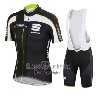 Sportful Ropa Ciclismo Culotte Corto 2016 Hombre Mangas Cortas Negro Verde