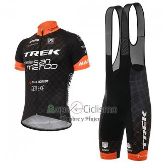 Trek Ropa Ciclismo Culotte Corto 2017 Mangas Cortas Negro