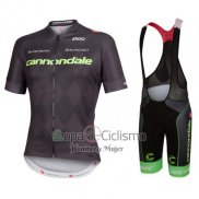 Cannondale Ropa Ciclismo Culotte Corto 2016 Hombre Mangas Cortas Negro