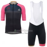 Giro d'Italia Ropa Ciclismo Culotte Corto 2017 Hombre Mangas Cortas Monza Milano Brown