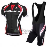 Nalini Projoazzo Ropa Ciclismo Culotte Corto 2017 Men Mangas Cortas Negro y Rojo