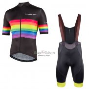 Nalini Ropa Ciclismo Culotte Corto 2022 Men Mangas Cortas Multicolore