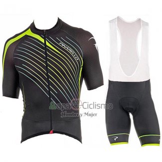 Pinarello Ropa Ciclismo Culotte Corto 2017 Hombre Mangas Cortas Negro