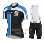 Sportful Ropa Ciclismo Culotte Corto 2016 Hombre Mangas Cortas Negro Azul