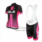 Ale Ropa Ciclismo Culotte Corto 2018 Mujer Mangas Cortas Rosa