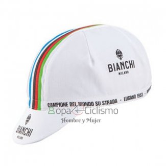 Bianchi Gorra Blanco 2018 Ciclismo