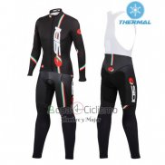 Castelli Ropa Ciclismo Culotte Largo 2016 Mujer Mangas Largas Profundo Negro