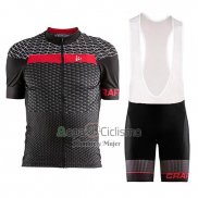 Craft Ropa Ciclismo Culotte Corto 2018 Hombre Mangas Cortas Route Negro Rojo