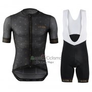 Le Col Ropa Ciclismo Culotte Corto 2021 Hombre Mangas Cortas Negro