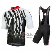 Nalini Podio Ropa Ciclismo Culotte Corto 2018 Men Mangas Cortas Blanco