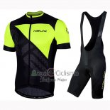 Nalini Volata 2.0 Ropa Ciclismo Culotte Corto 2019 Men Mangas Cortas Negro AMarillo