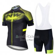 Northwave Ropa Ciclismo Culotte Corto 2020 Hombre Mangas Cortas AMarillo Negro