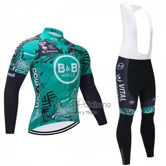 Vital Concept-bb Hotels Ropa Ciclismo Culotte Largo 2021 Mangas Largas Verde